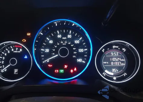 2017 Honda Hr-V Lx из США, поврежденный, VIN 3CZRU6H37HM700646